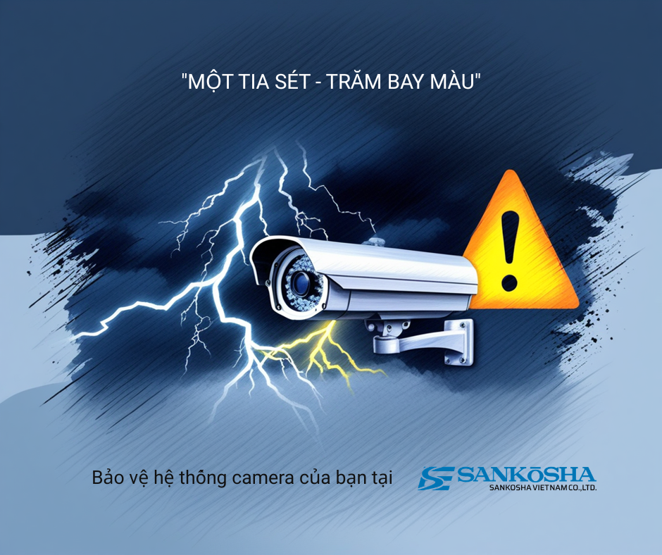  Giải pháp chống sét cho hệ thống Camera giám sát: Bảo vệ 